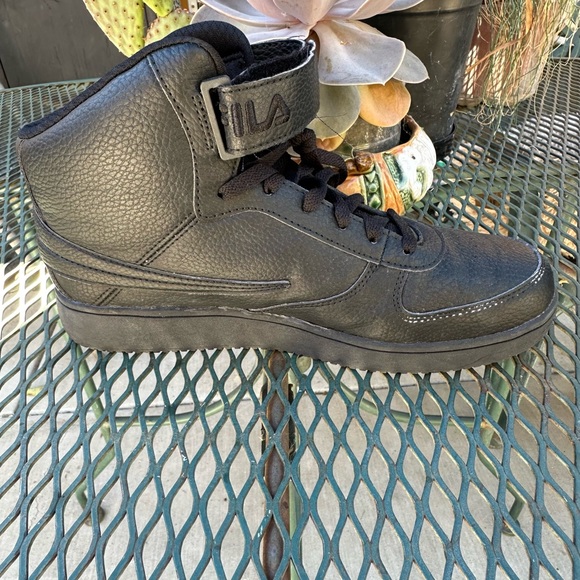 Fila Other - NWOT Fila Men’s A High Black Casual Shoes Sneakers Size 10